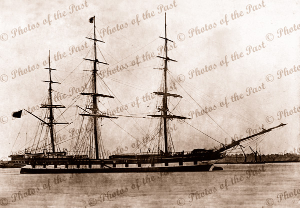 3M Ship LORD WARDEN. Built at Sunderland, 1862