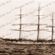 3M Ship LOCH ETIVE at anchor. Built 1877. Shipping