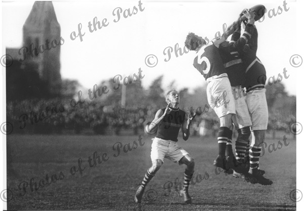 Football South Adelaide vs North Adelaide, Adelaide Oval. SA. South Australia, 1921