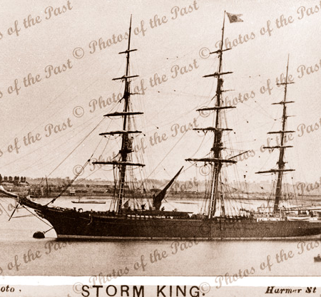 3M Clipper STORM KING. Built 1858. Shipping