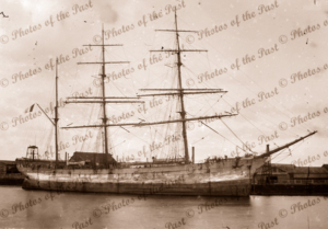 3M Barque LORTON. Built 1888. Shipping