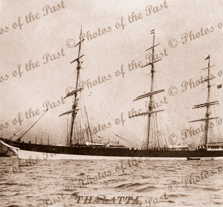 3M Ship THALLATA. Built 1891. Shipping