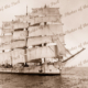 4M Barque SKANSEN under sail. Built 1893. Shipping