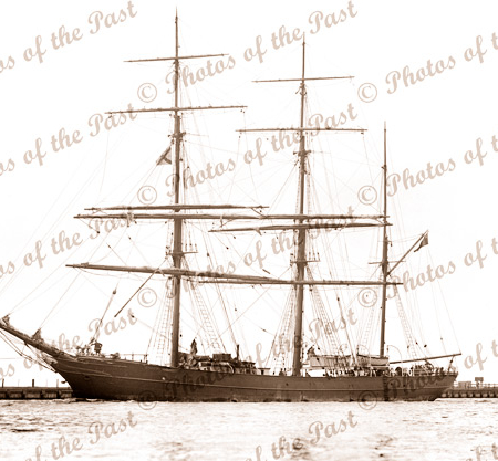 3M Barque ROTHESAY BAY. Ship. Built 1877