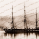 3M Ship YORKSHIRE, 1859 tons, at anchor