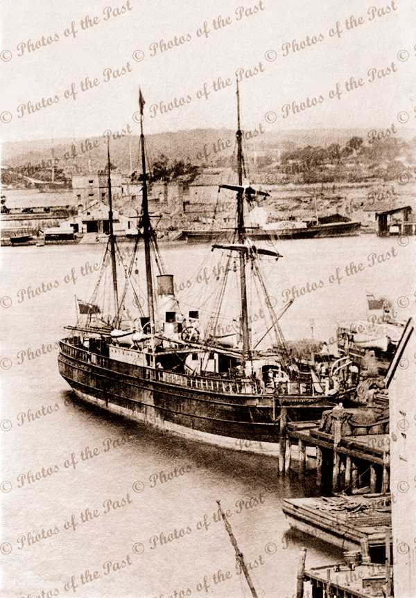 SS LEICHARDT. Built 1865. Shipping