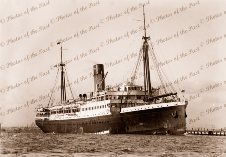 SS KATOOMBA. Built 1913. Shipping