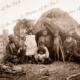 Aboriginies at Point McLeay, SA. South Australia. Humpy. 1934