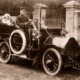 Dr. Gault's car at 'Ardneen', Belair Road, Hawthorn SA. South Australia. c1910