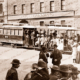 Cable tram, Market Street, Melbourne, Vic.1880. Victoria