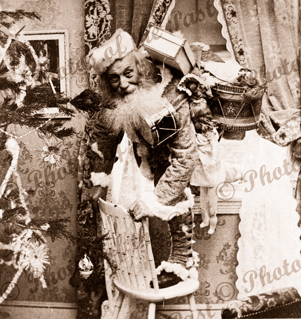T'was the night before Christmas. Santa Claus. Father Christmas. c1897