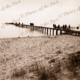Mission jetty at Point McLeay SA. South Australia. c1912. Beach