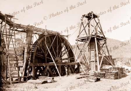 New Wallan deep lead Gold Mine. Victoria. 1880
