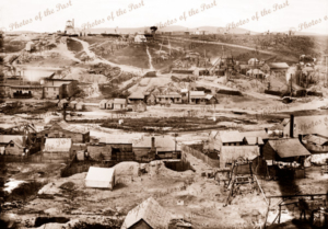 Castlemaine goldfields. Vic. Victoria c 1861