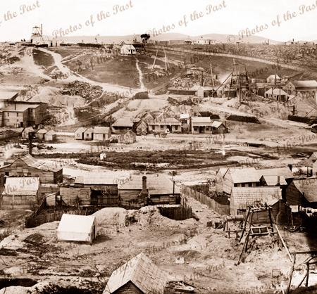 Castlemaine goldfields. Vic. Victoria c 1861
