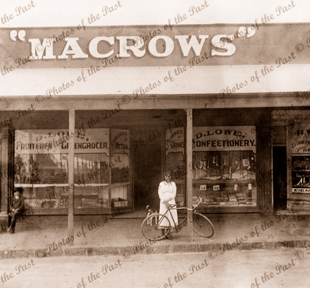 Macrows, greengrocer, Ararat, Victoria. c1890