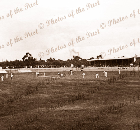 Third Test, Adelaide Oval Australia vs England. January 1902. Cricket
