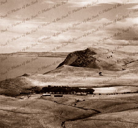 Second Valley looking north to Normanville, South Auastralia, c1949