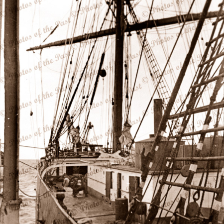 4 masted barque POMMERN, at Port Victoria, South Australia. February 1937