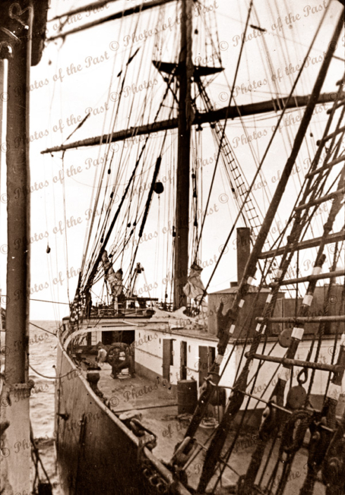 4 masted barque POMMERN, at Port Victoria, South Australia. February 1937