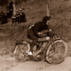 Motor bike racing. Unknown location. Motorcycles 1910s