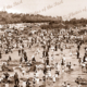 Crowded beach at Williamstown Victoria. c1910s
