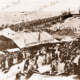Holiday crowd at Glenelg, SA, 1900s. South Australia. Jetty. Pier. Foreshore.