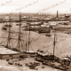 Shipping Pt Adelaide, South Australia . View to Cruickshank's Corner. 1910s. Ships.