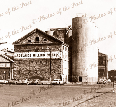 Adelaide Milling Co. Port Adelaide, SA. South Australia, 1960s