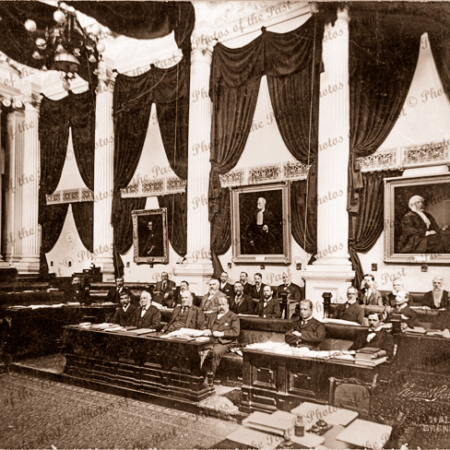 SA Parliament sitting. AA Edwards 2nd right? South Australian 1920s