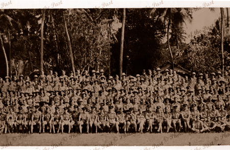 RAAF group photo taken in Darwin, c1940s. Northern Territory. World War 2