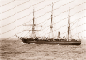 Antarctic ship SY DISCOVERY. c1930