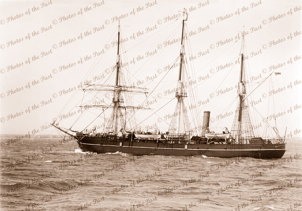Antarctic ship SY DISCOVERY. c1930
