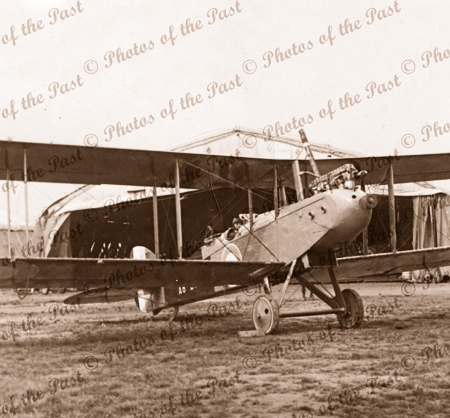 DH-9 Bi-plane at Point Cook, Victoria. (much different to the DH-9A) c1920s