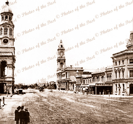 King William Street, Adelaide, S.A. c1880