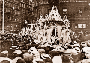 Great Suffragette Demonstration in London, 1911